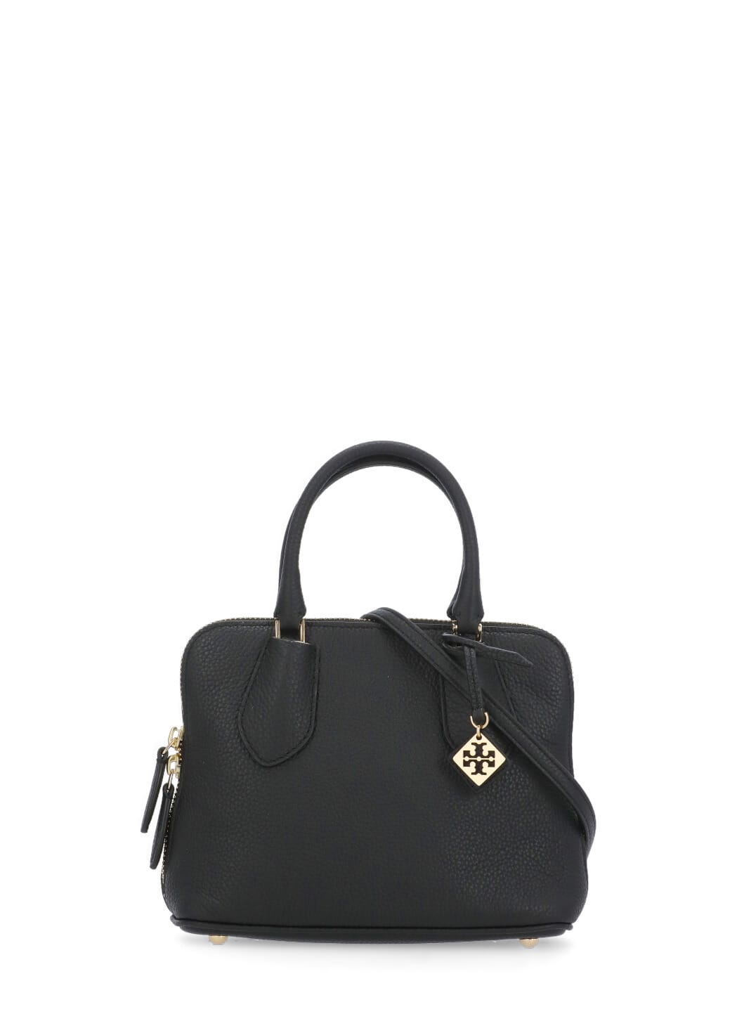 Shop Tory Burch Mini Swing Bag In Black