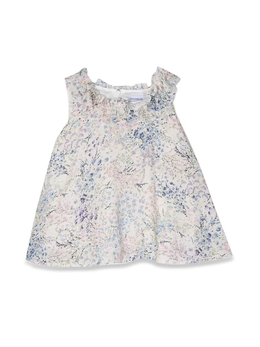 Simonetta Kids' Blouse ml In Multicolour