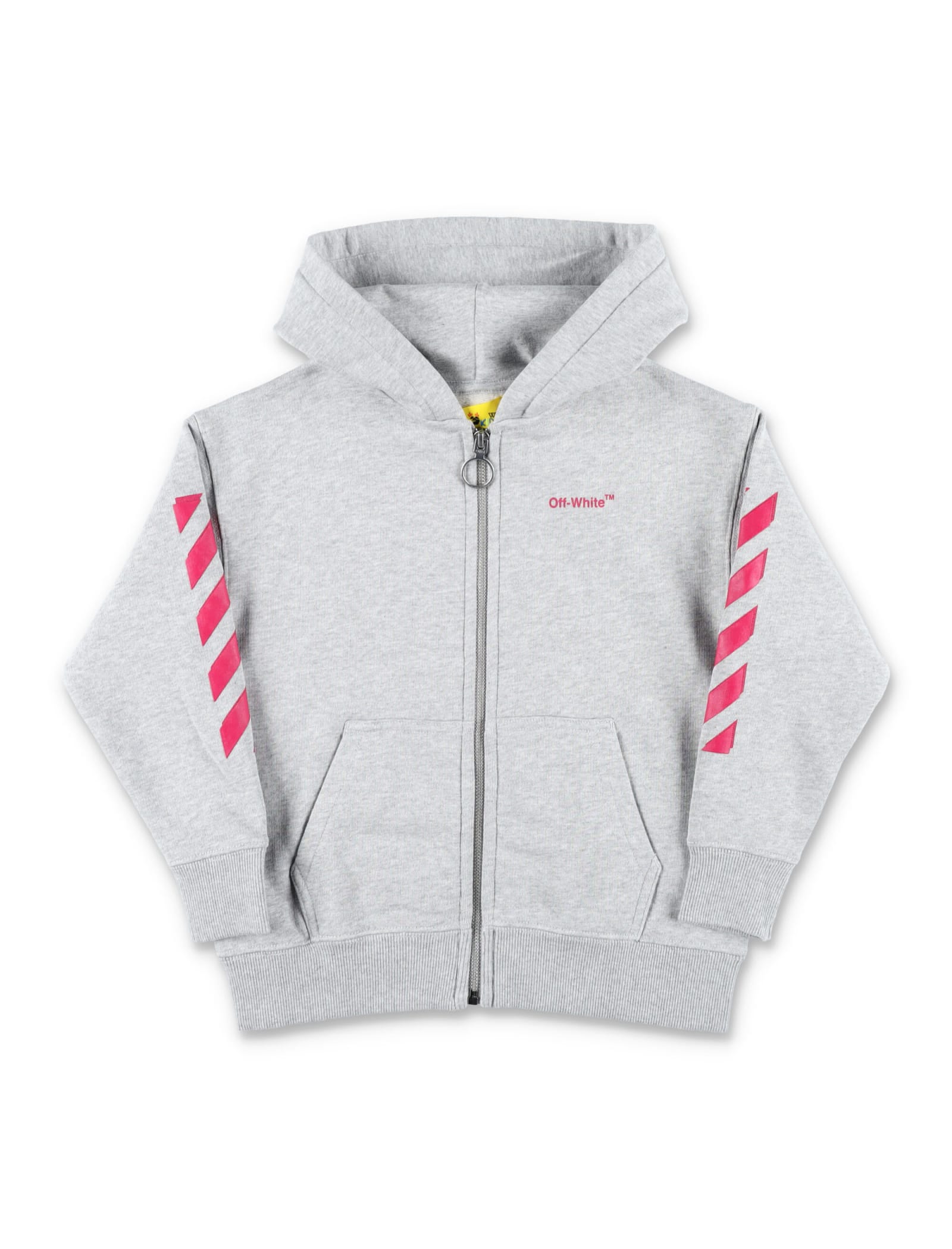 Off-White Rubber Arrow Zipped Hoodie