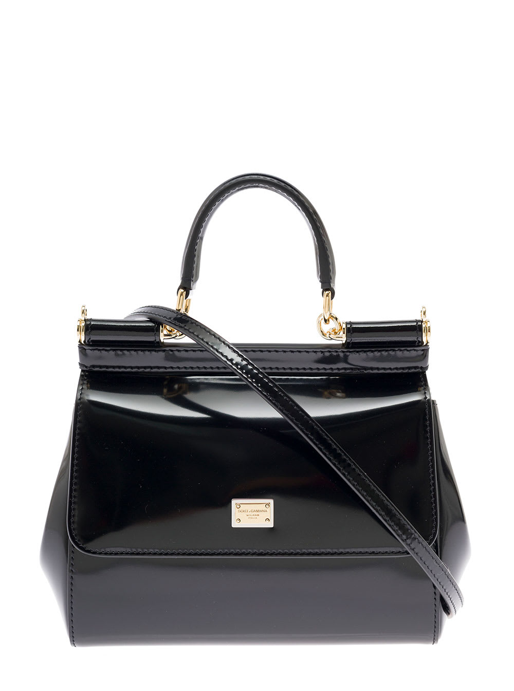 Dolce & Gabbana Womans Sicily Leather Handbag