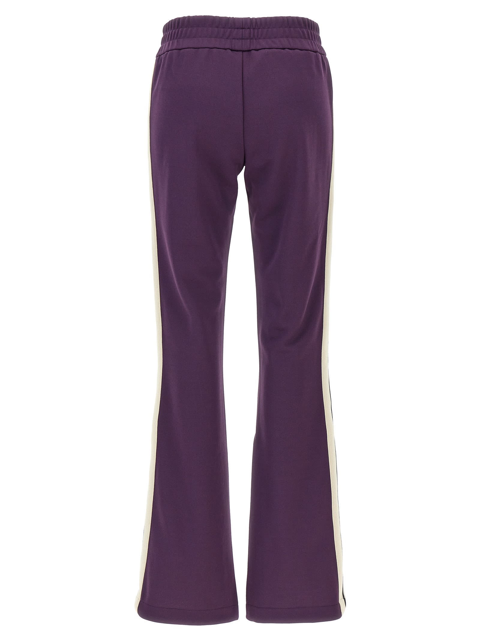 Shop Palm Angels Classic Logo Joggers In Purple