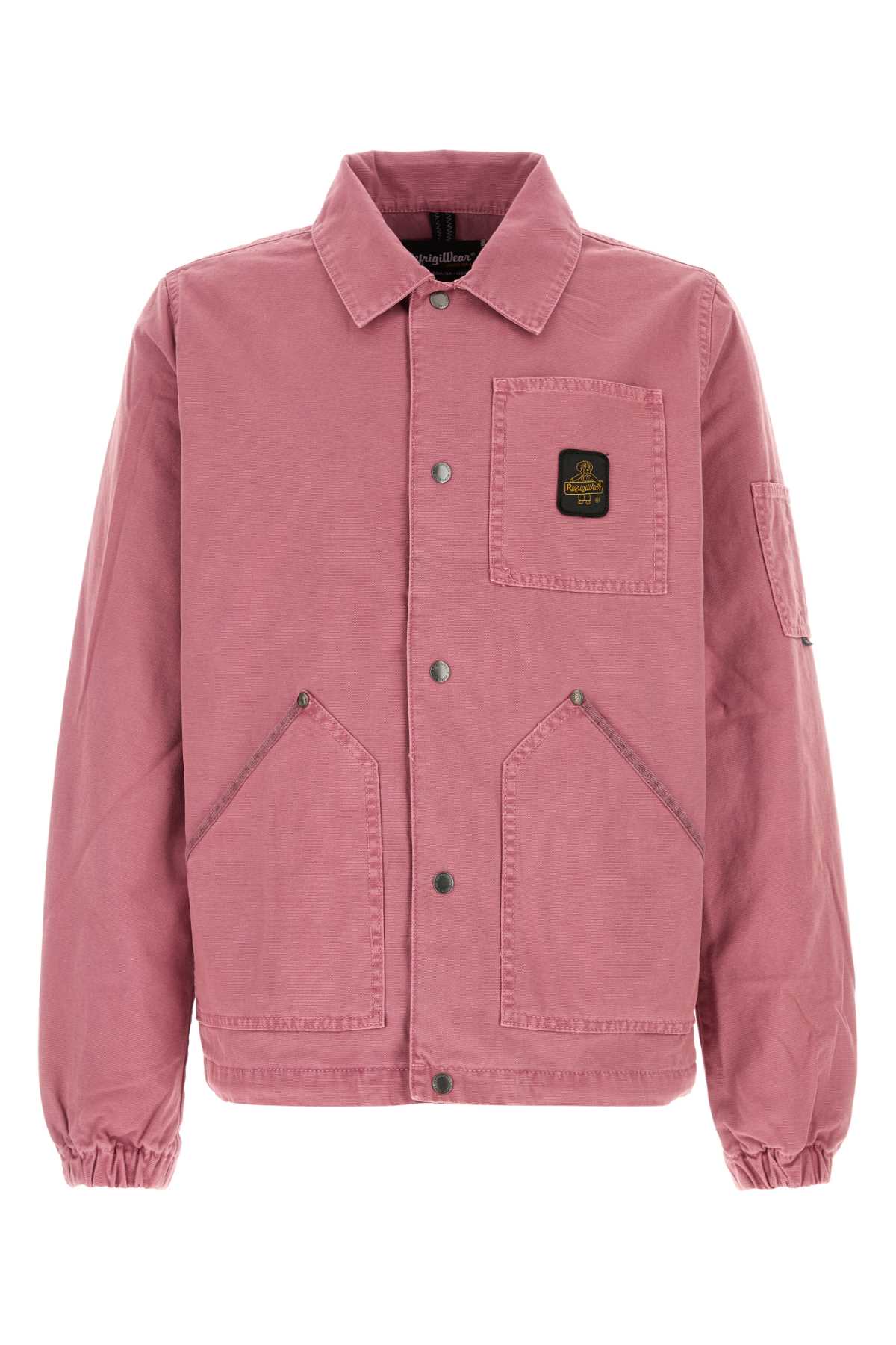 Dark Pink Denim Tabbs Jacket