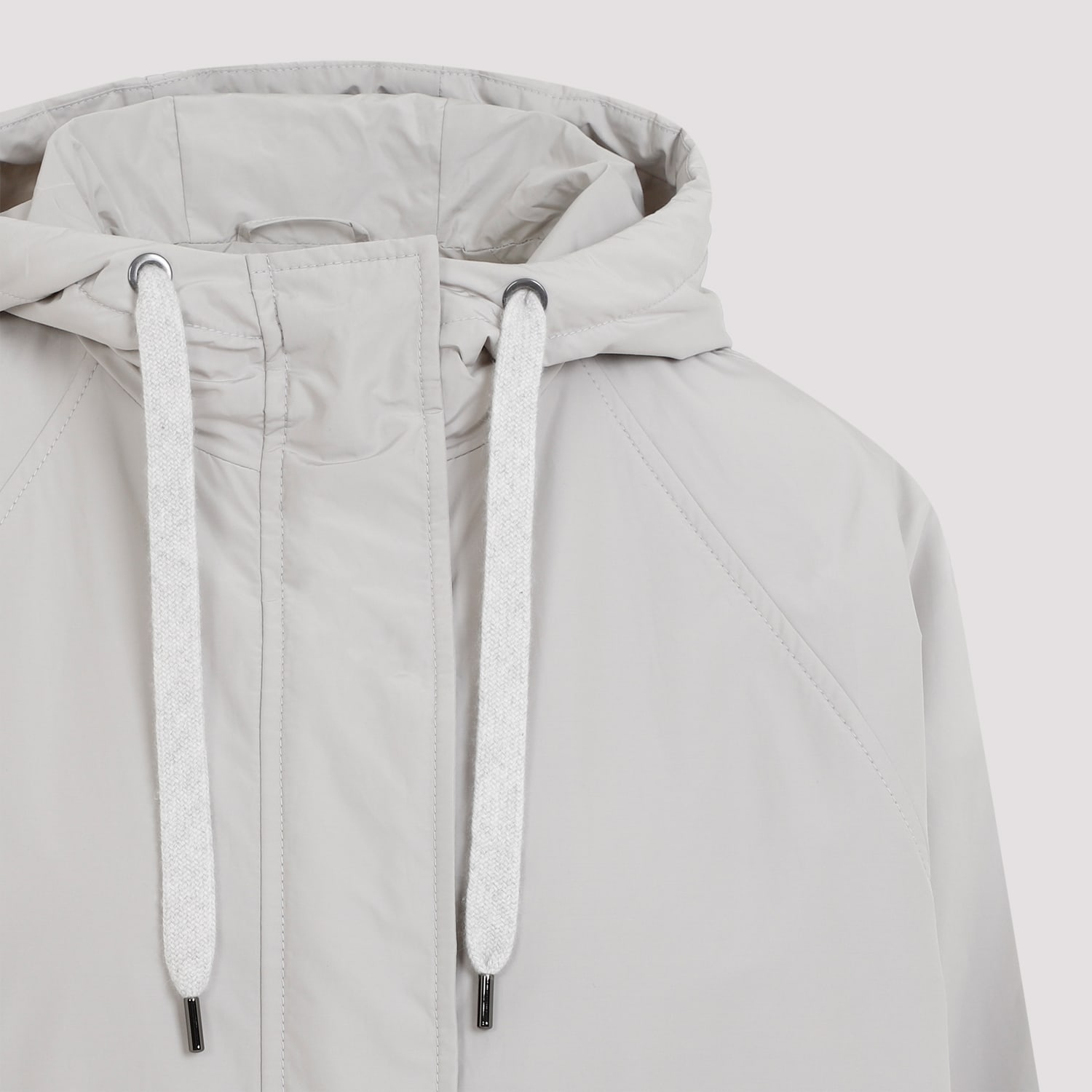 Shop Brunello Cucinelli Wr Padded Jacket In Geyser