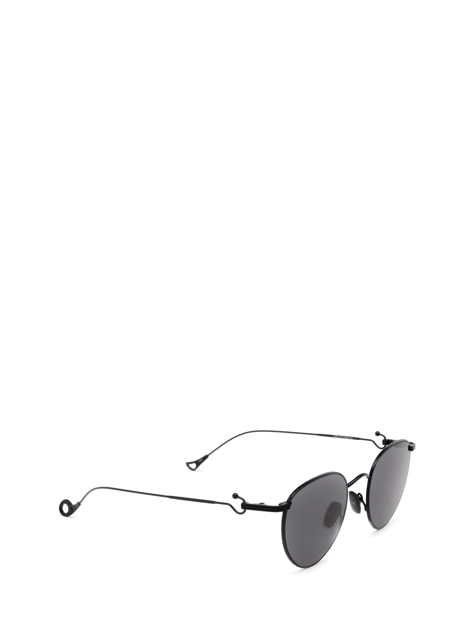 Shop Eyepetizer Lune Black Sunglasses