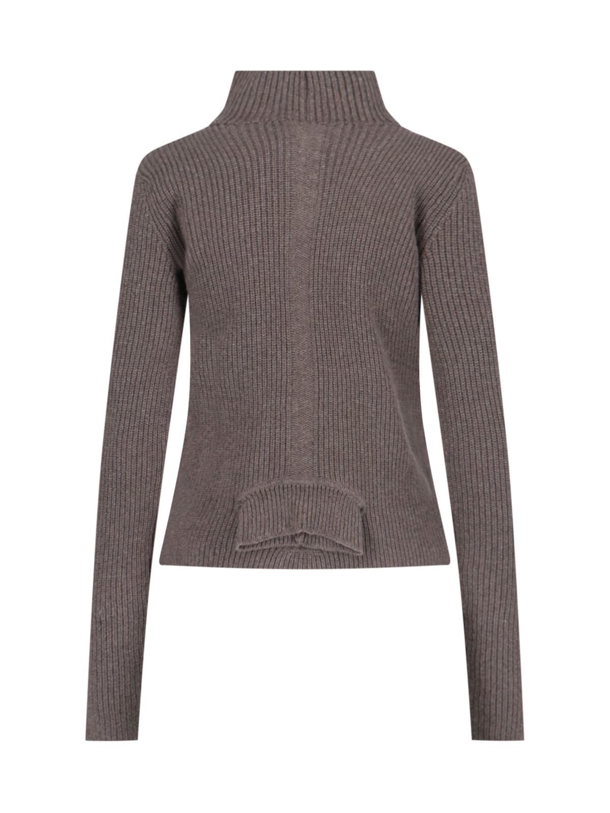 Shop Rick Owens Headon Dbl Lupetto Sweater In Brown