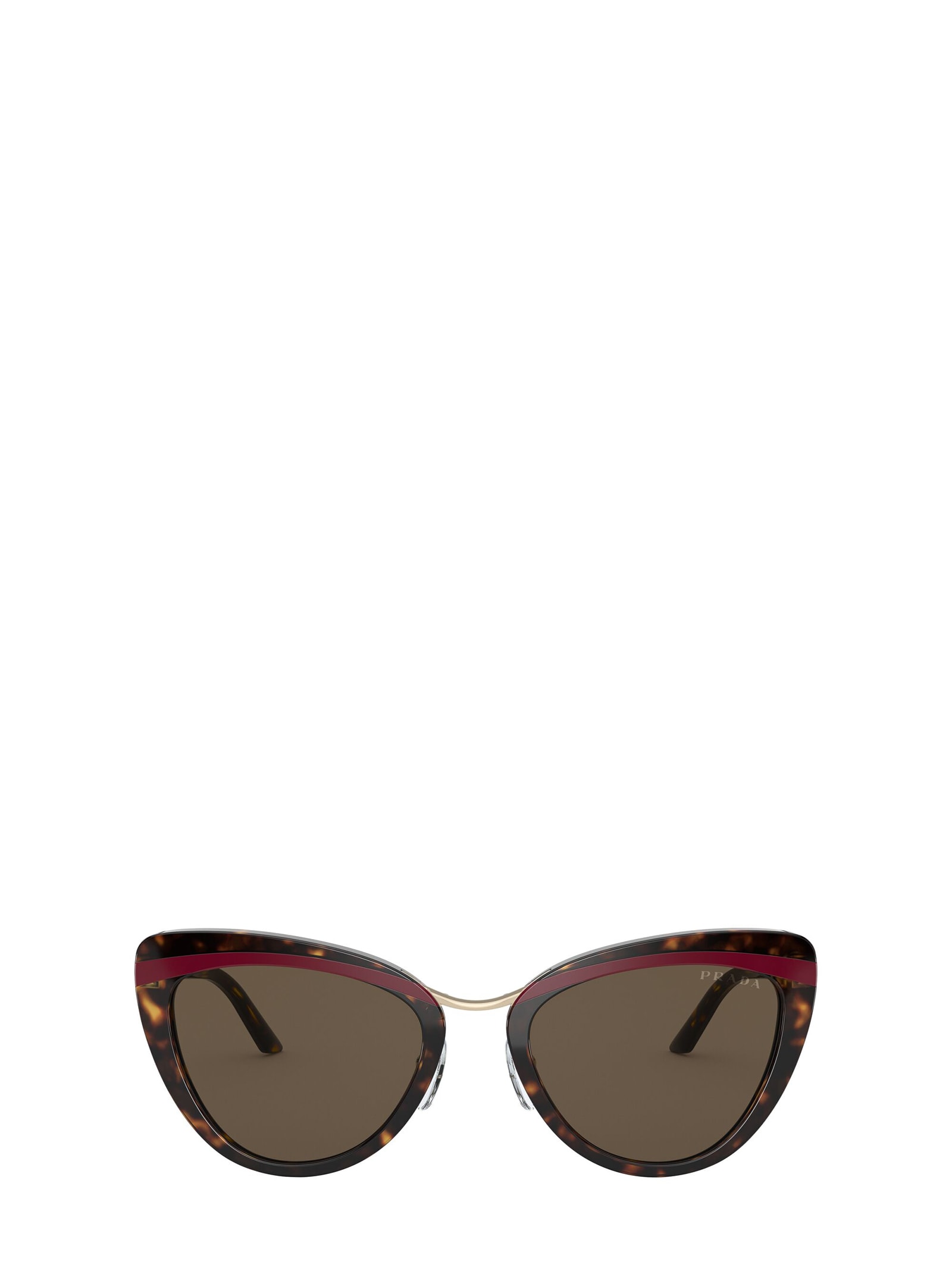 Prada Eyewear Prada Pr 25xs Havana Sunglasses