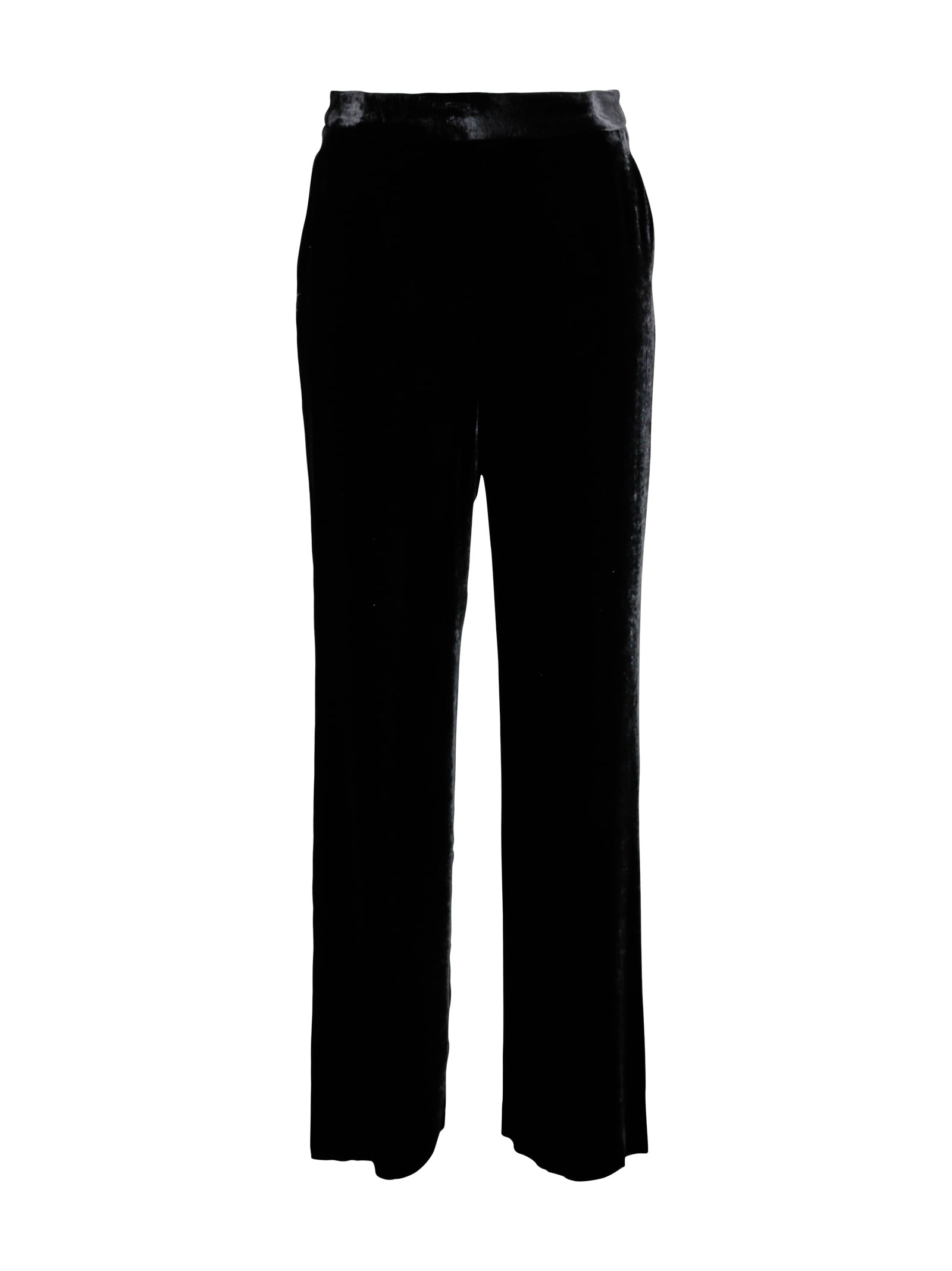 Velvet Palazzo Trousers