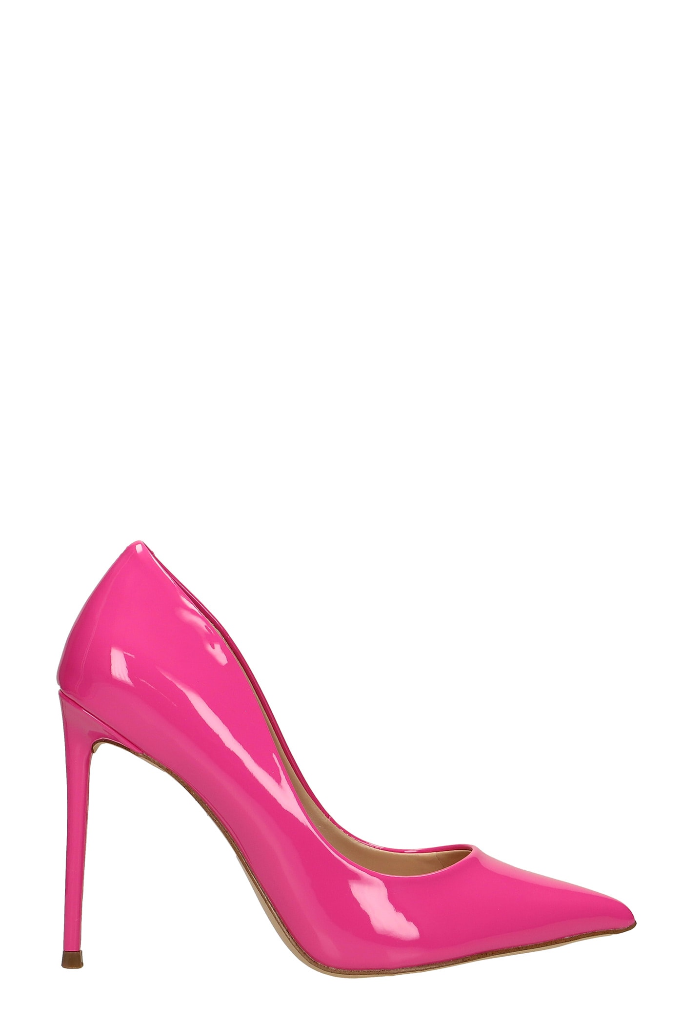 Steve Madden Vala Pumps In Fuxia Patent Leather