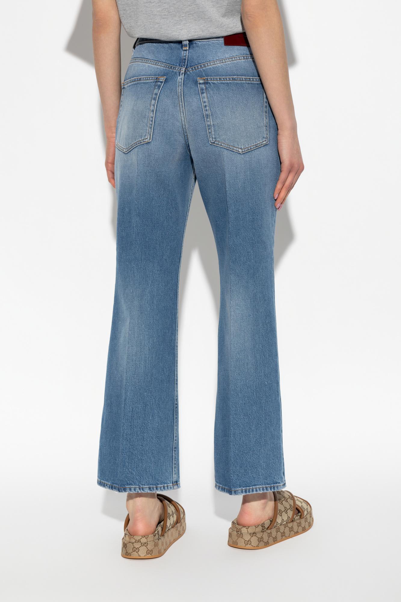 Shop Gucci Jeans In Denim