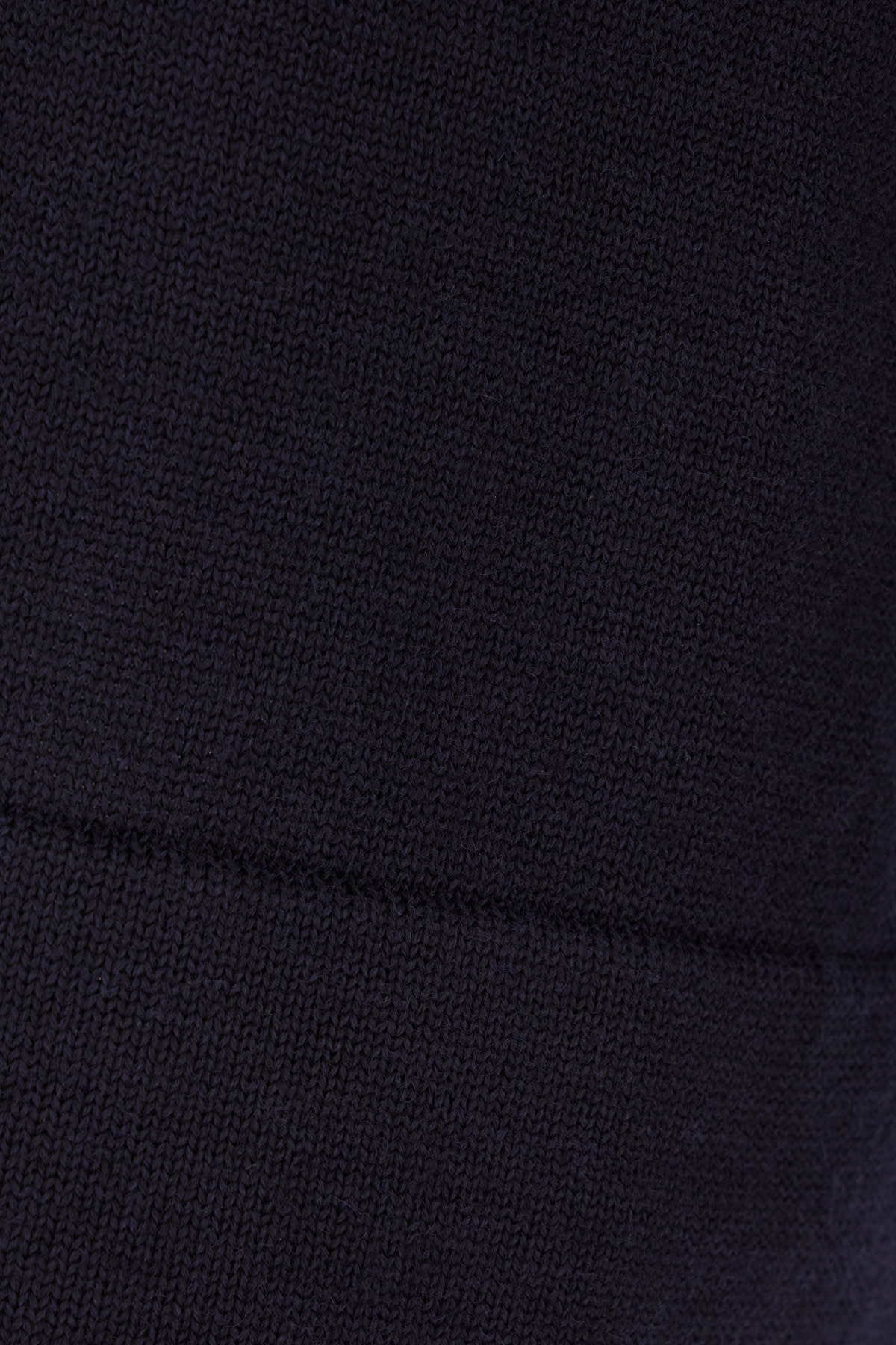 Shop Maison Margiela Midnight Blue Wool Sweater In Navy