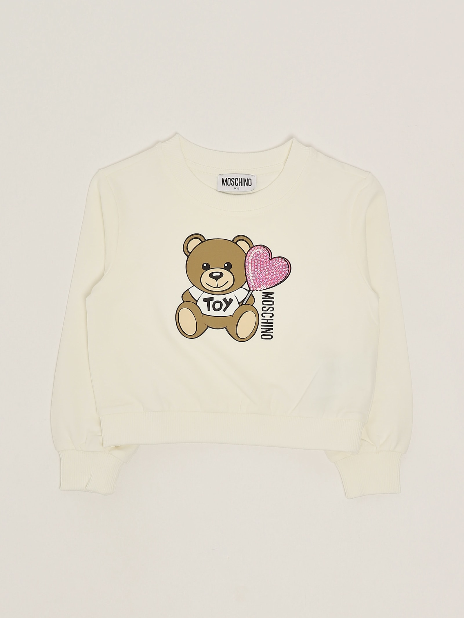 Moschino Sweatshirt Sweatshirt In Neutral