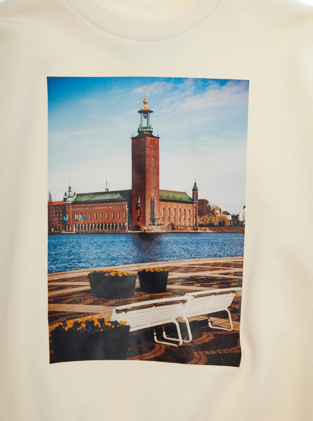 Mini Rodini City Hall Sweatshirt In White