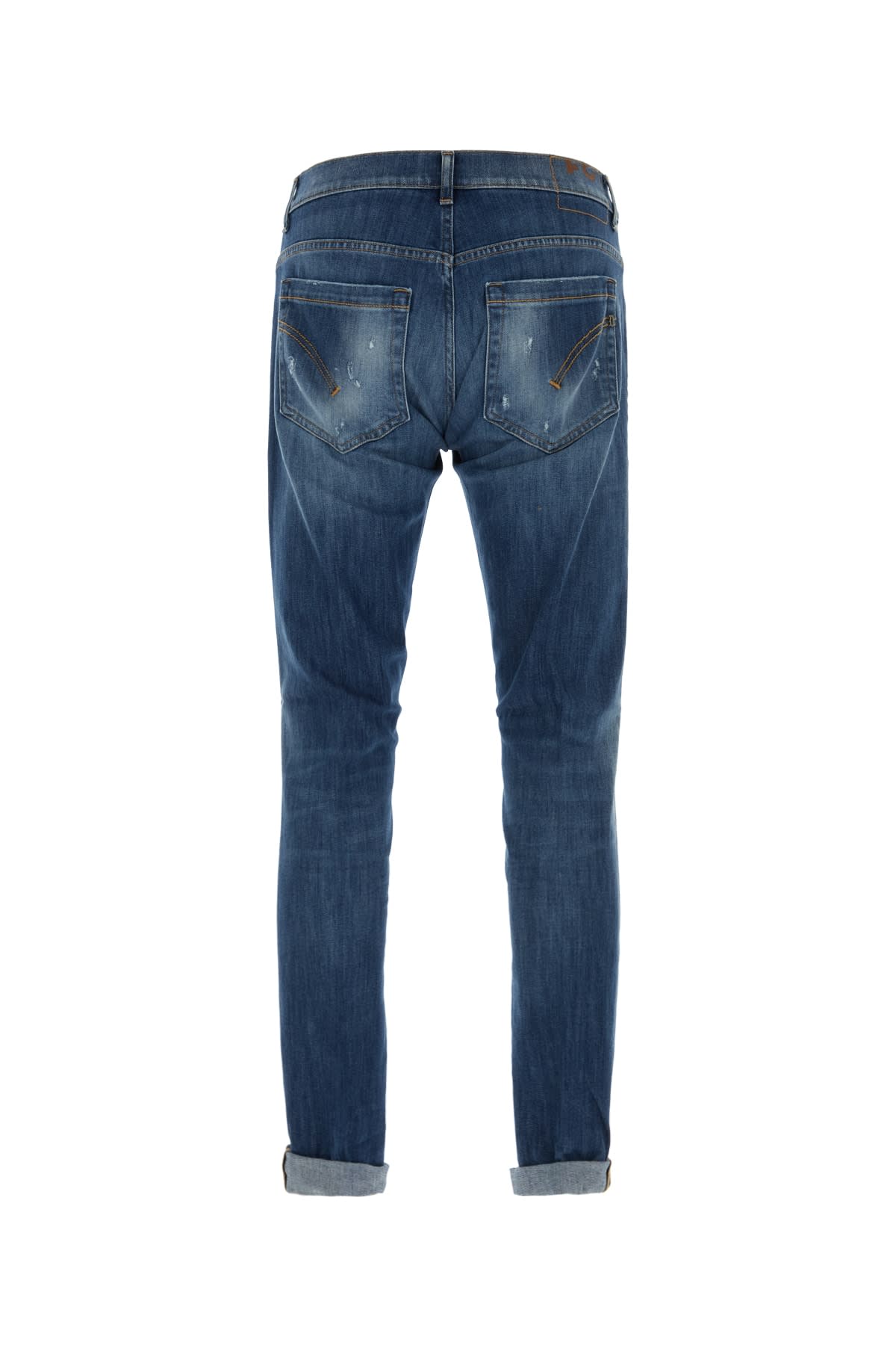 Dondup George Trousers Five-pocket Style In Blue