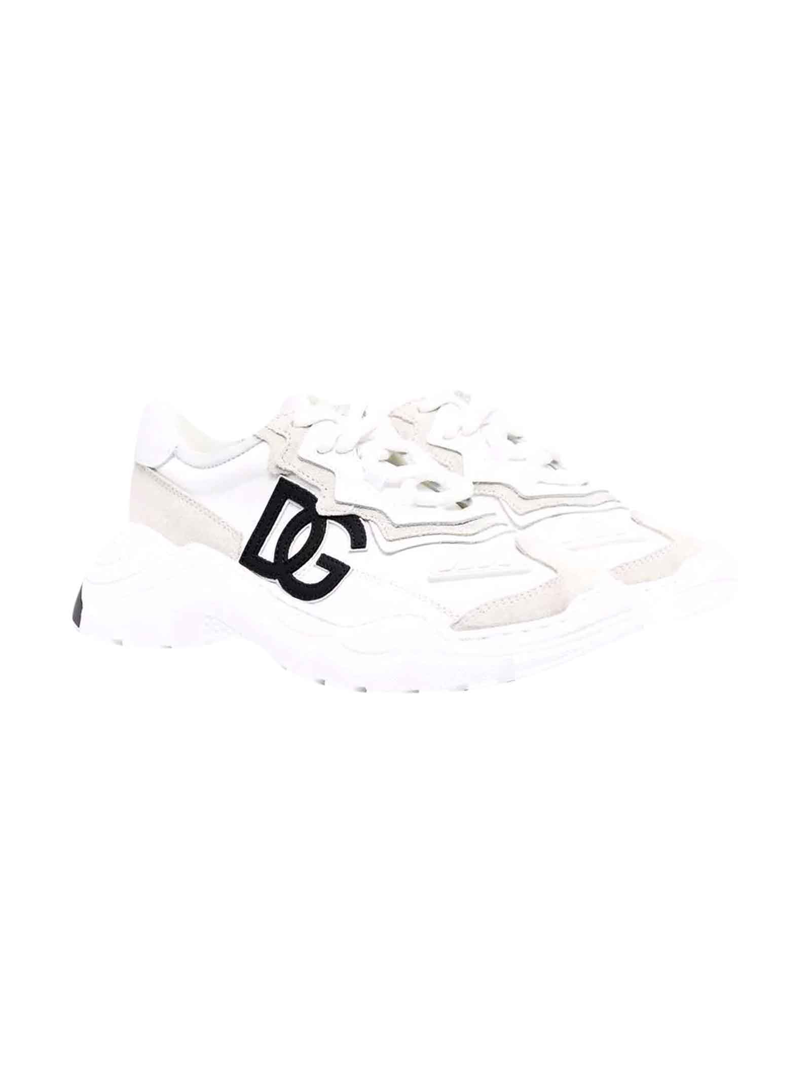 Sneakers With Dolce & Gabbana Logo