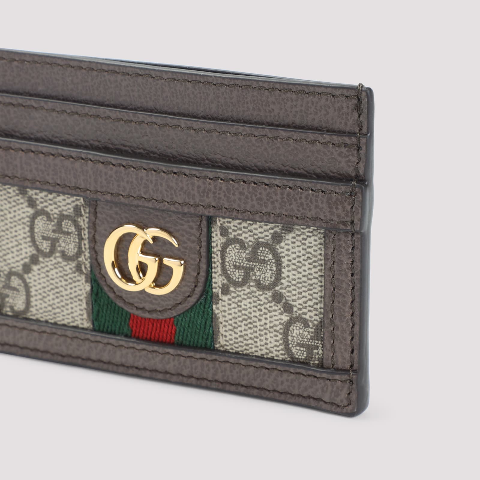 Gucci Ophidia Credit Card Case In Multi