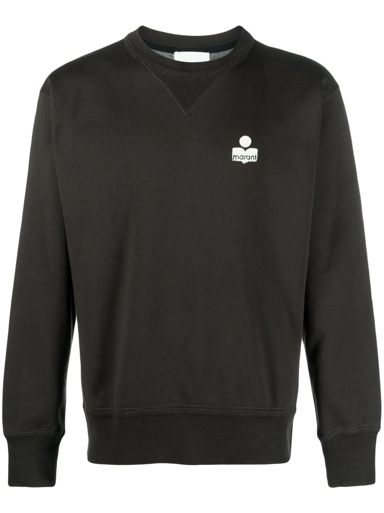 Isabel Marant Black Cotton Blend Sweater