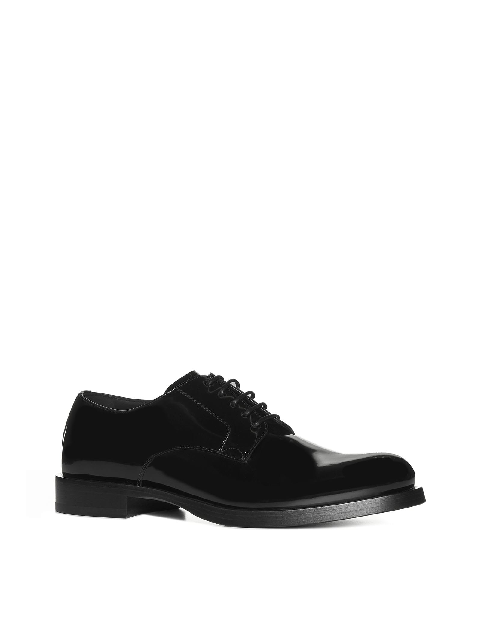 Shop Dolce & Gabbana Laced Shoes In Nero