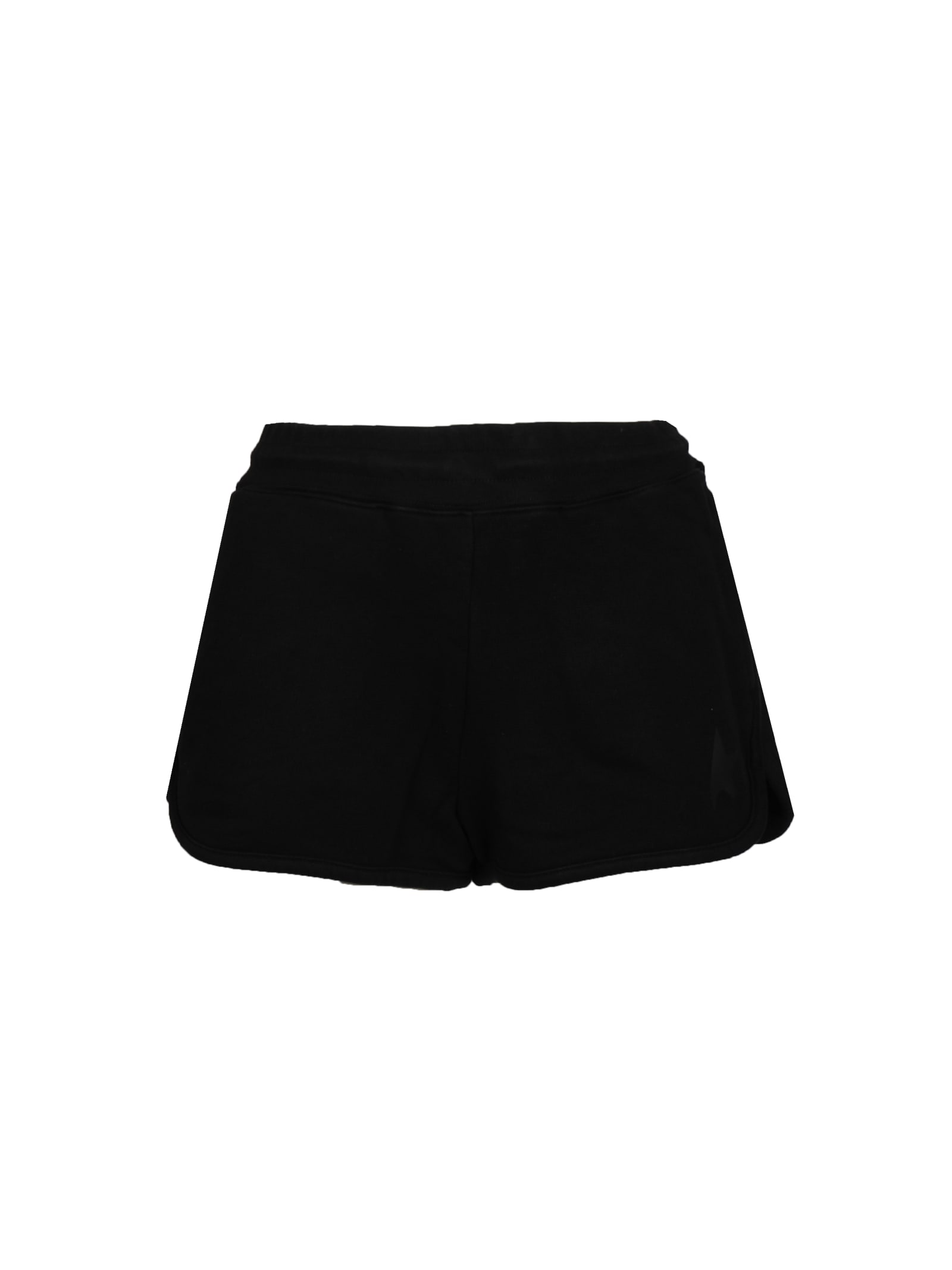 Shop Golden Goose Sports Shorts With Star In Black