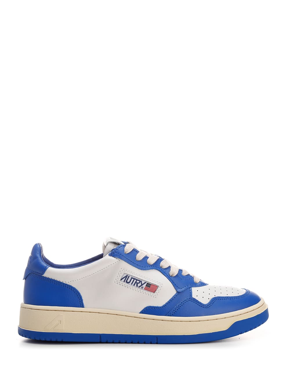 AUTRY WHITE/ROYAL MEDALIST SNEAKERS