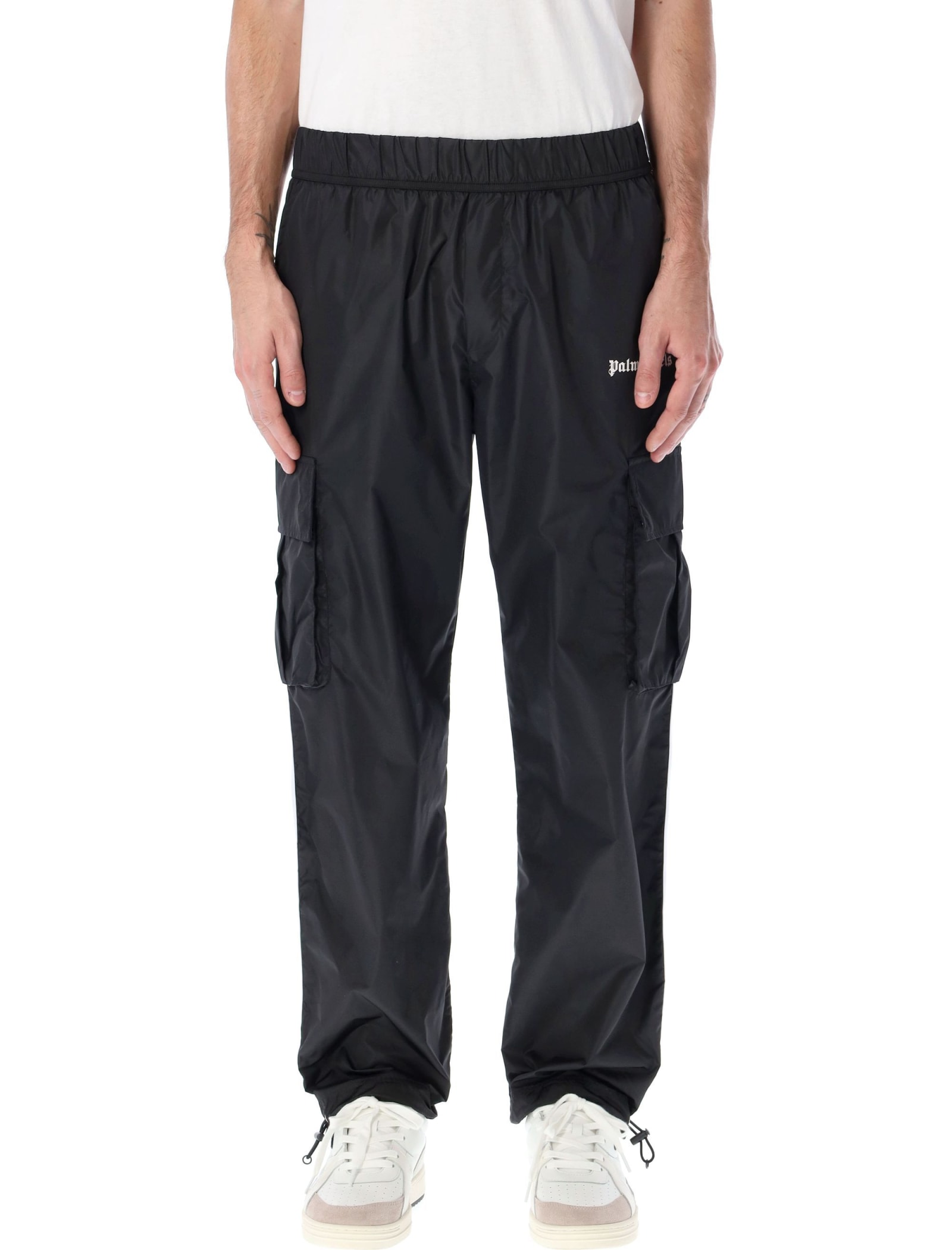 Palm Angels New Cargo Aftersport Trousers In Black