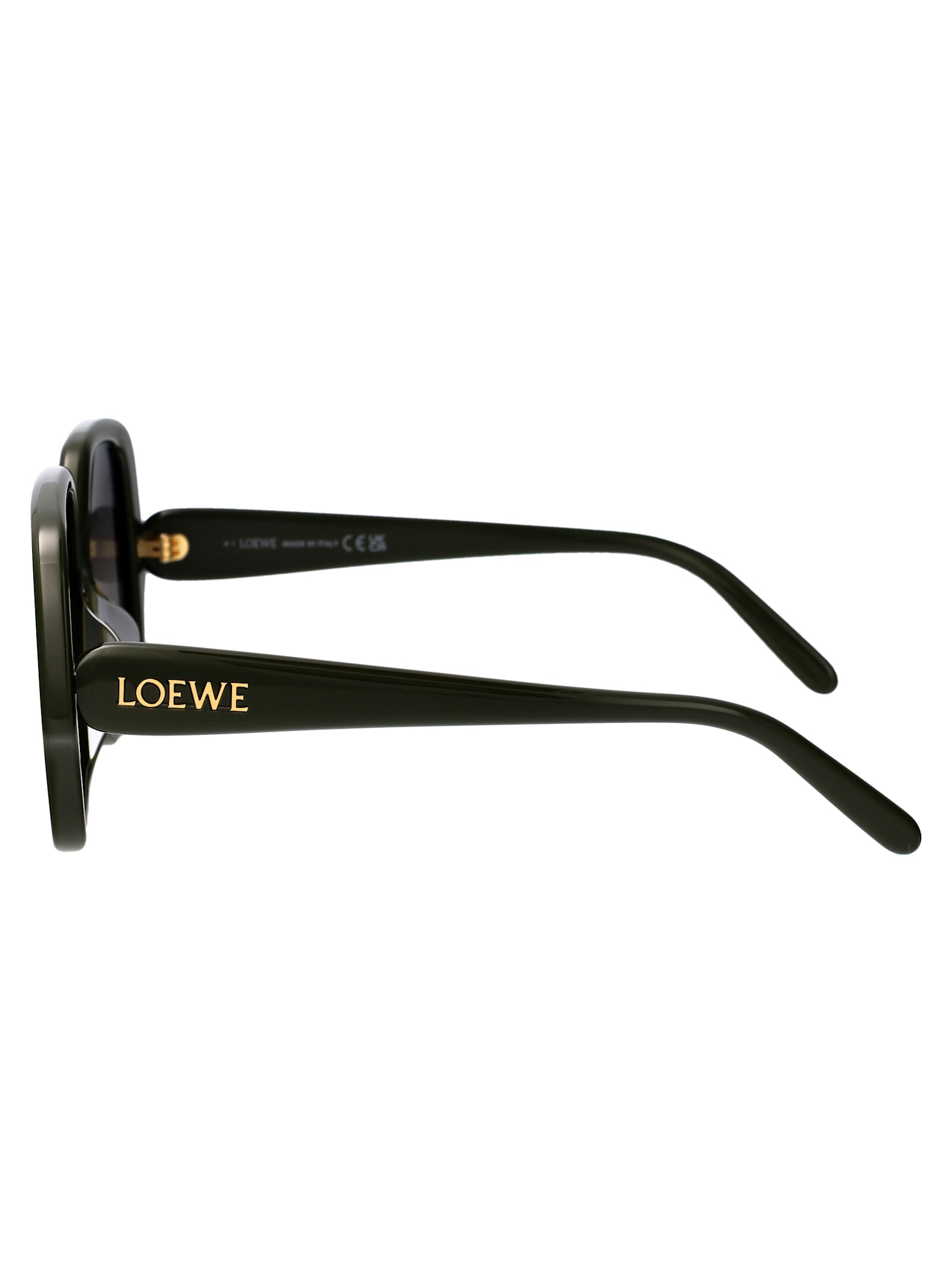 Shop Loewe Lw40134u Sunglasses In Green