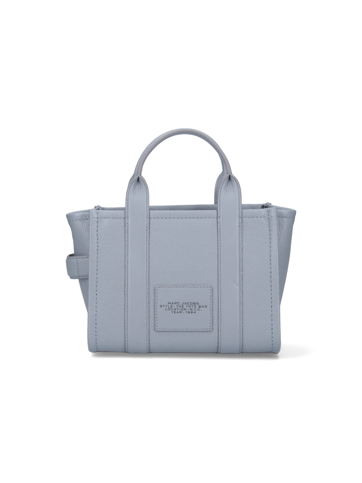Shop Marc Jacobs The Small Tote Bag In Gray