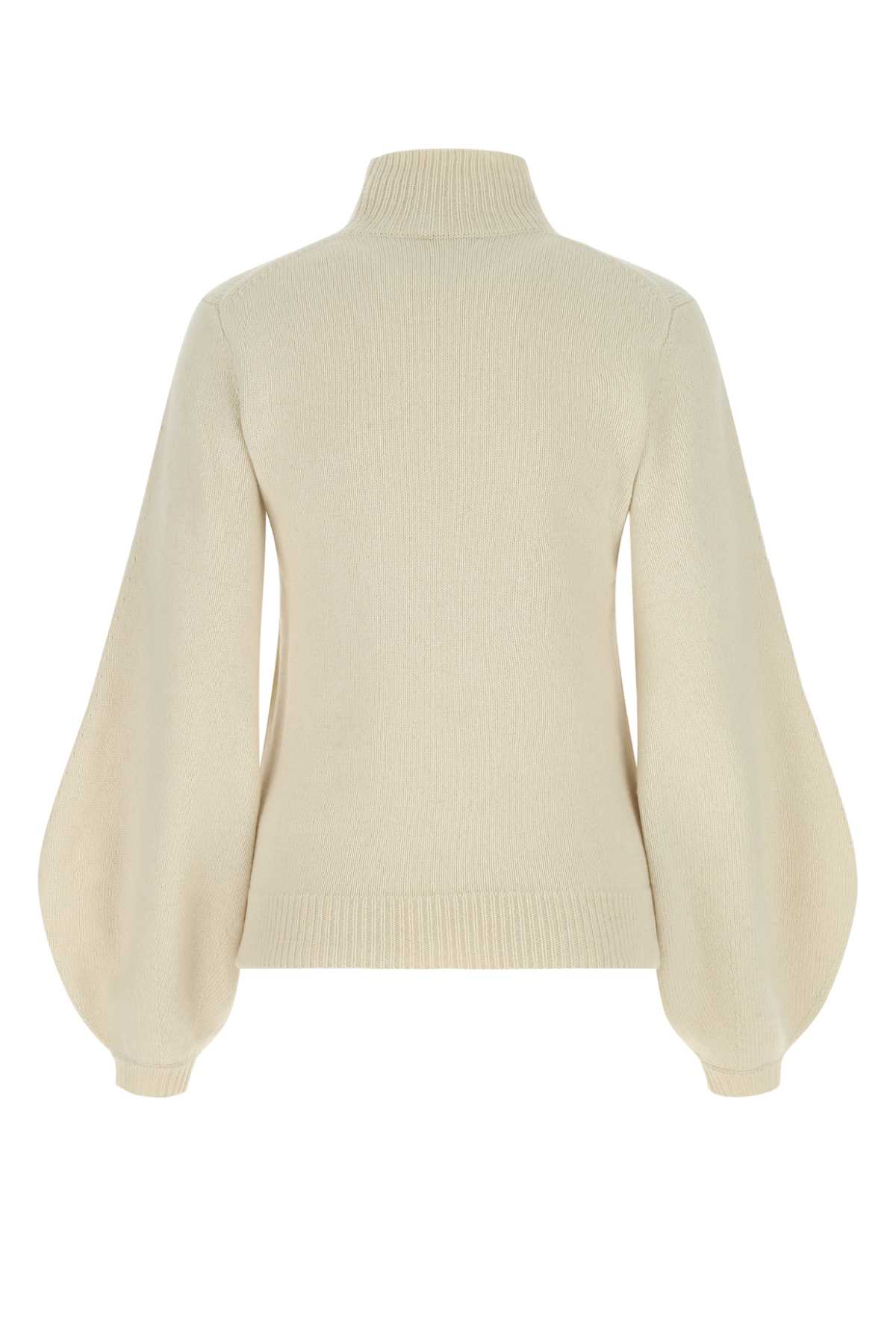 Chloé Sand Cashmere Sweater In 109
