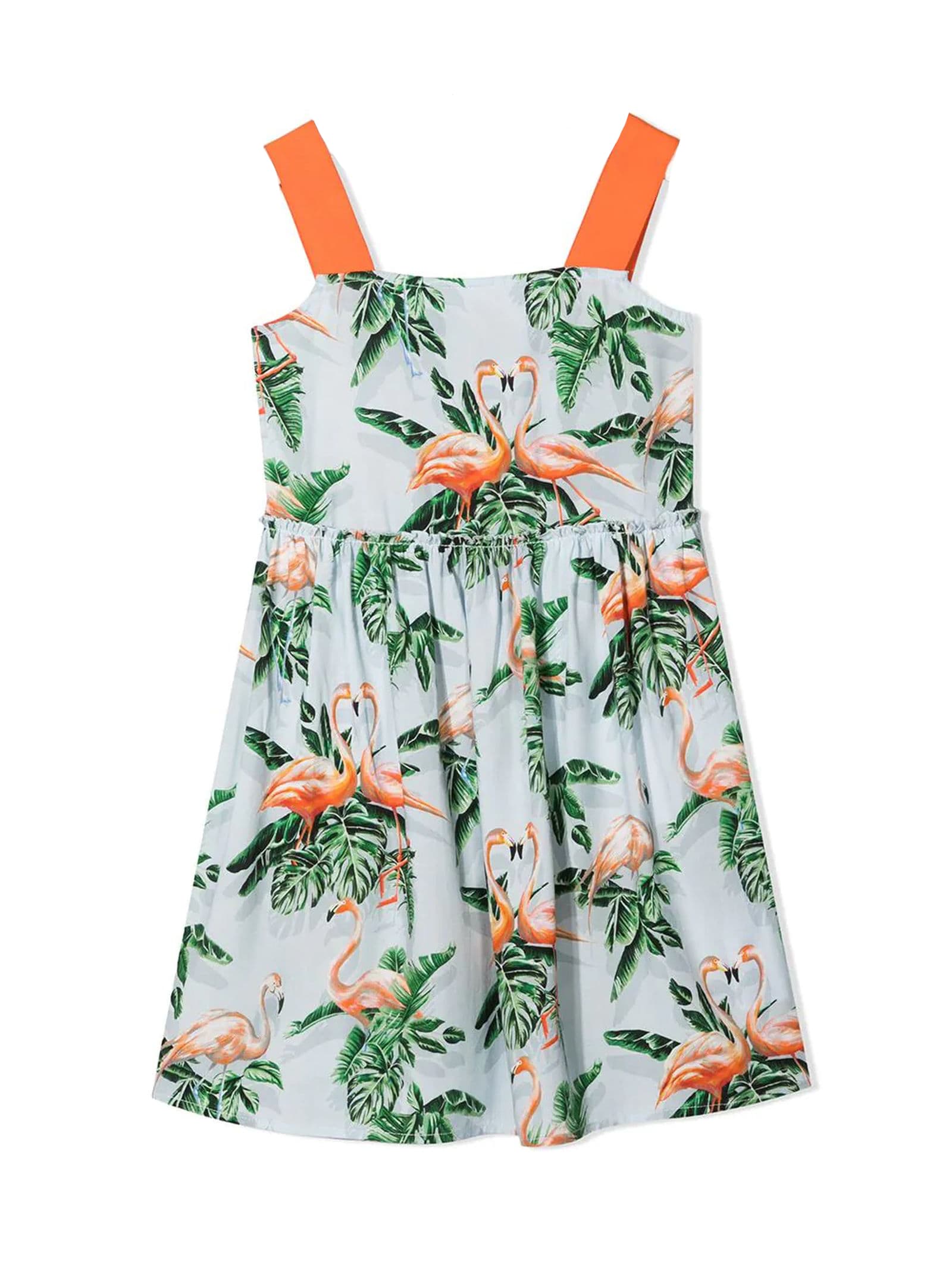 Stella McCartney Flamingo-print Dress
