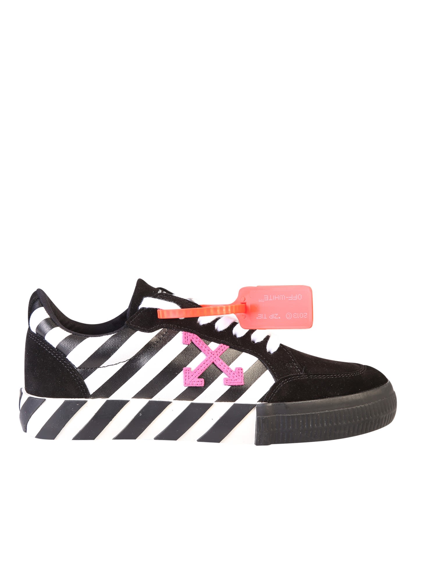 OFF-WHITE STRIPED SNEAKERS,11217341
