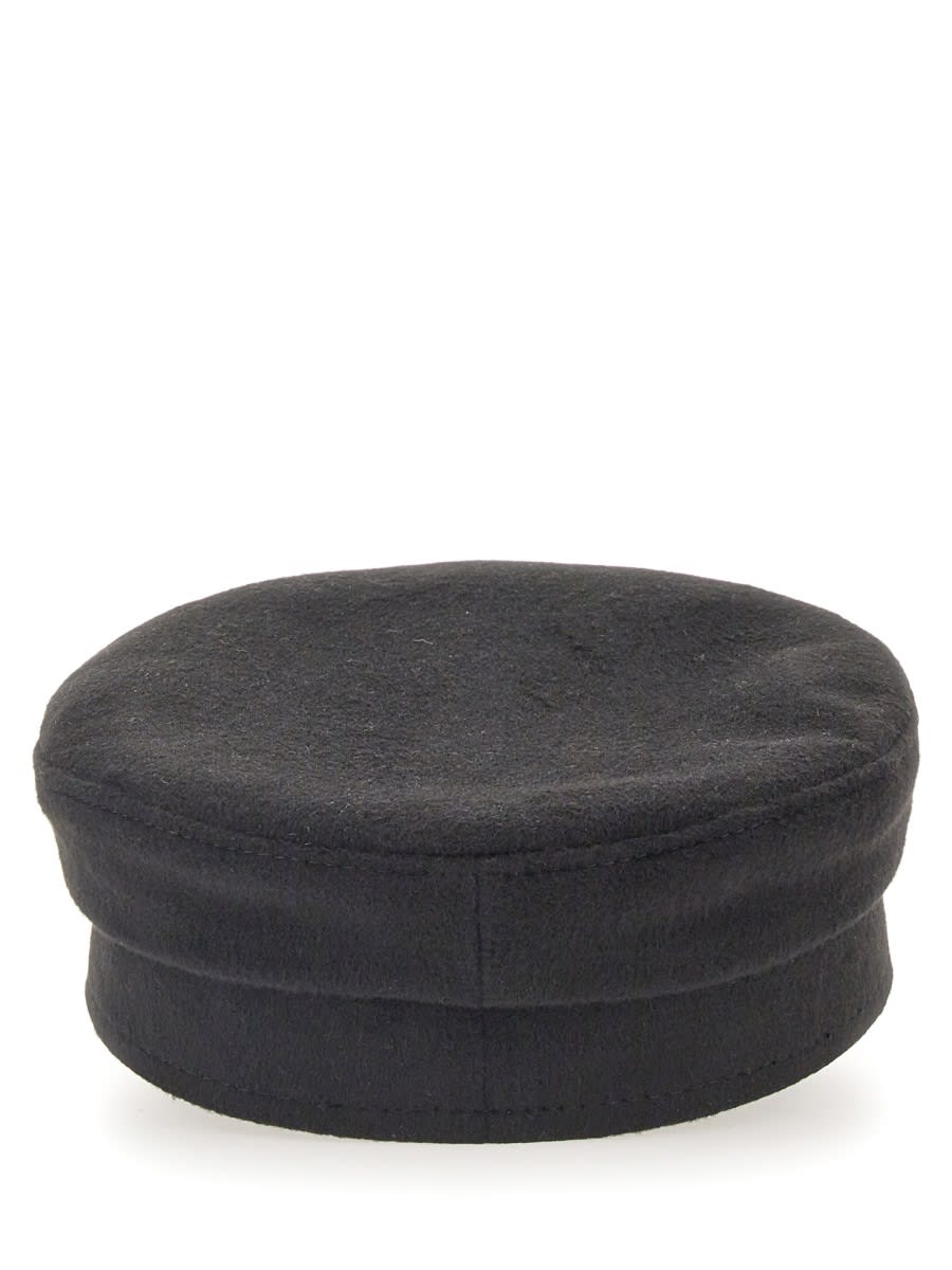 Shop Ruslan Baginskiy Baker Boy Hat In Black