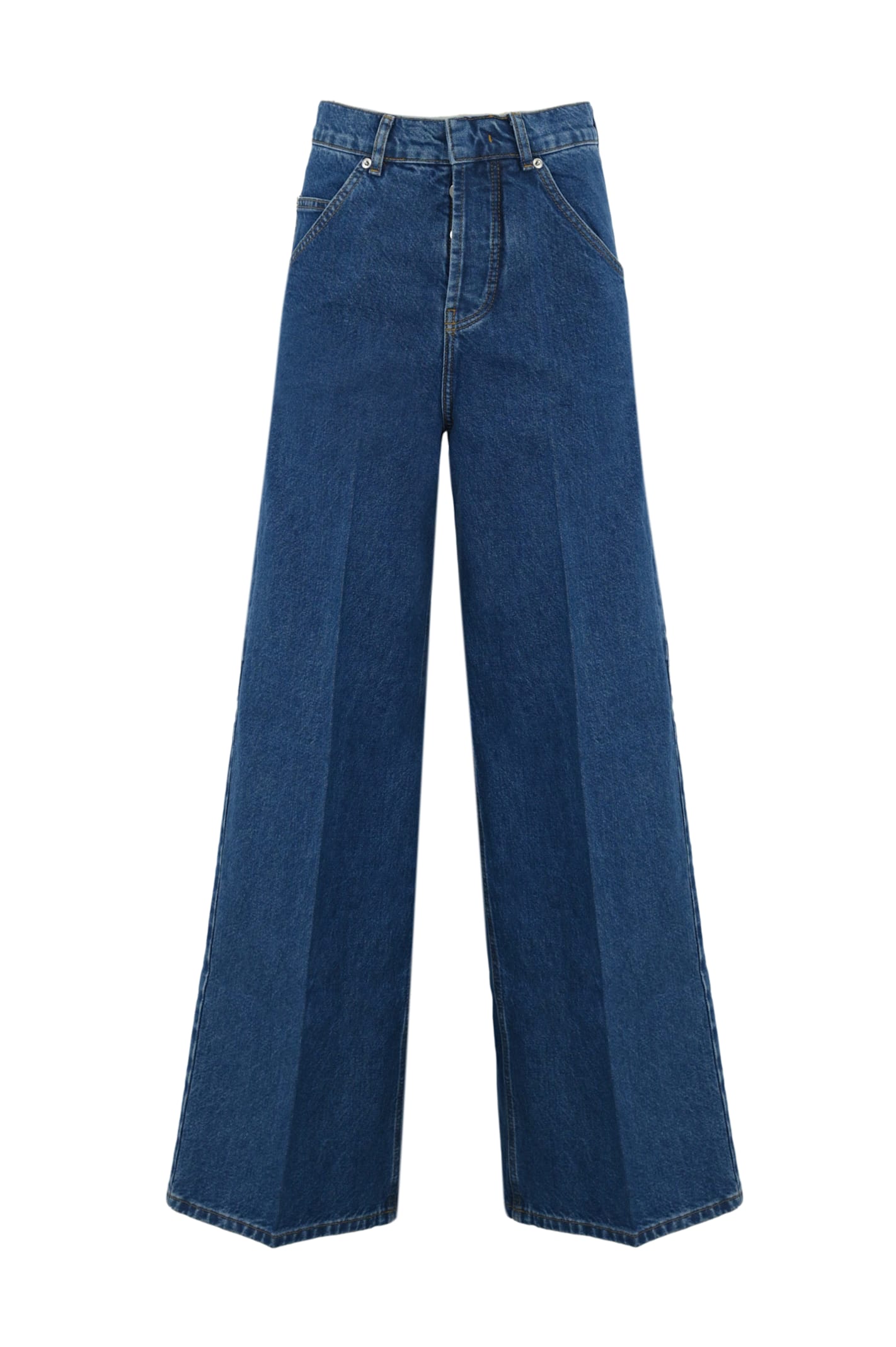 PHILOSOPHY DI LORENZO SERAFINI WIDE LEG DENIM JEANS 