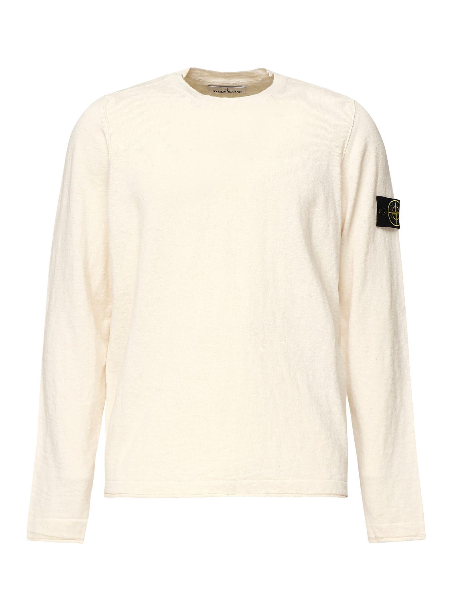 Crewneck Sweater With Small Cuffs