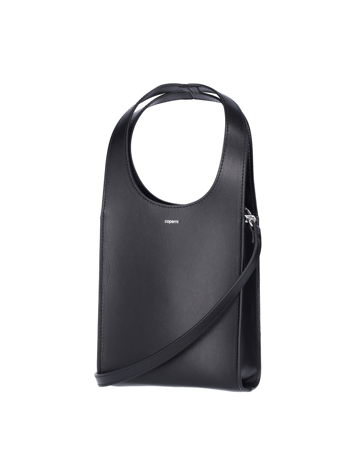 Shop Coperni Micro Bag Swipe In Black