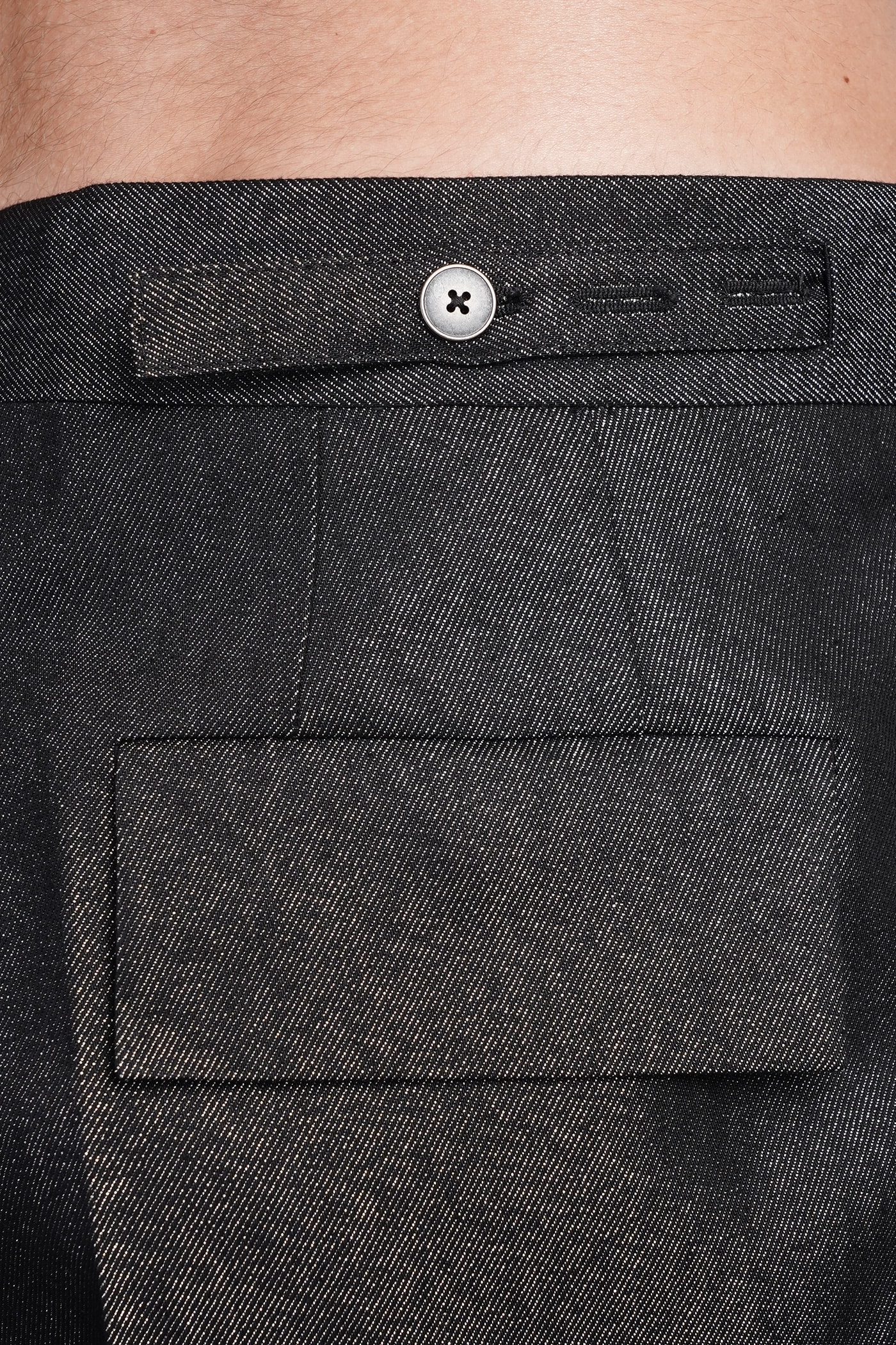 Shop Sapio N10 Pants In Black Cotton