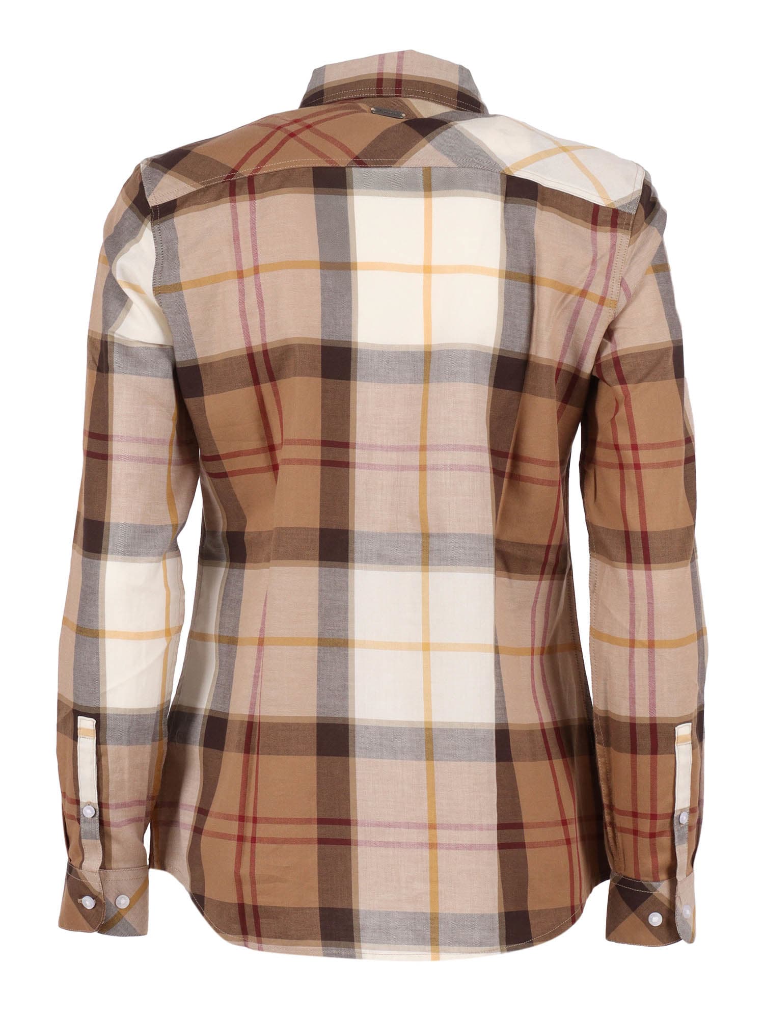 Barbour Checked Cotton Shirt In Multi