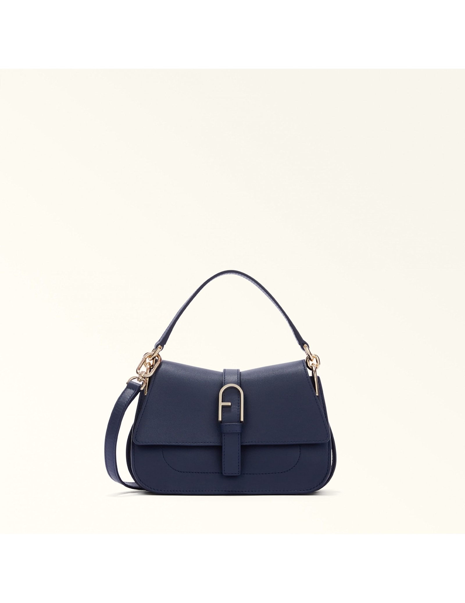 Flow Mini Leather Handbag Mediterranean Color