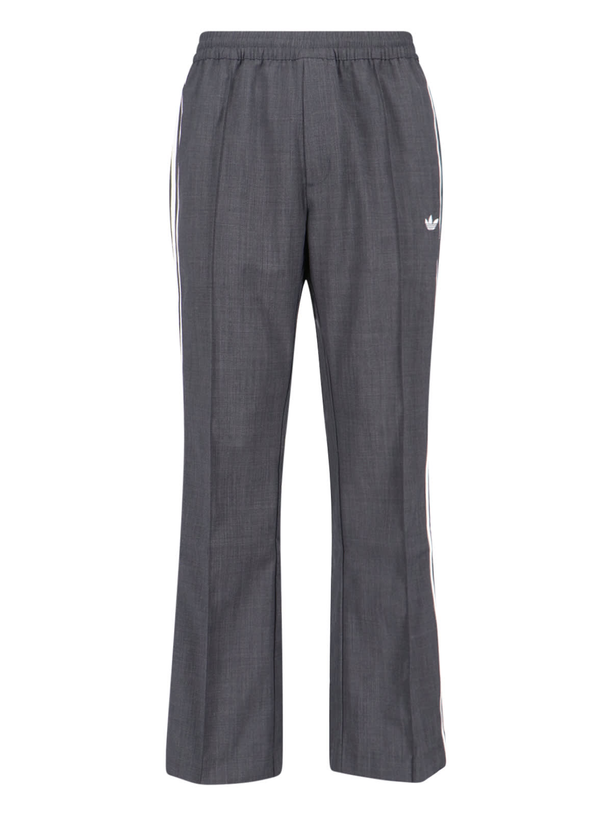Adidas Originals By Wales Bonner Wool Blend Sports Pants In Gray