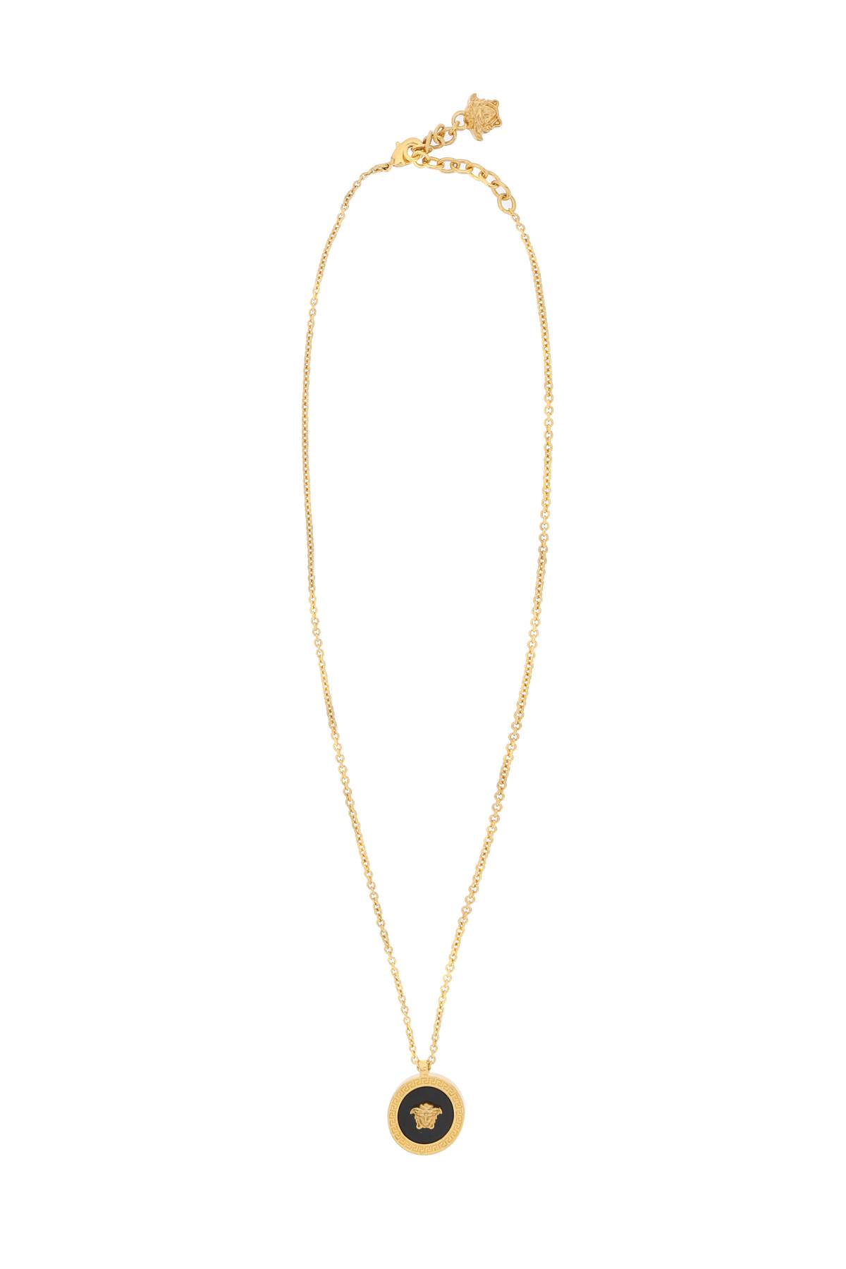 medusa Gold Brass Necklace