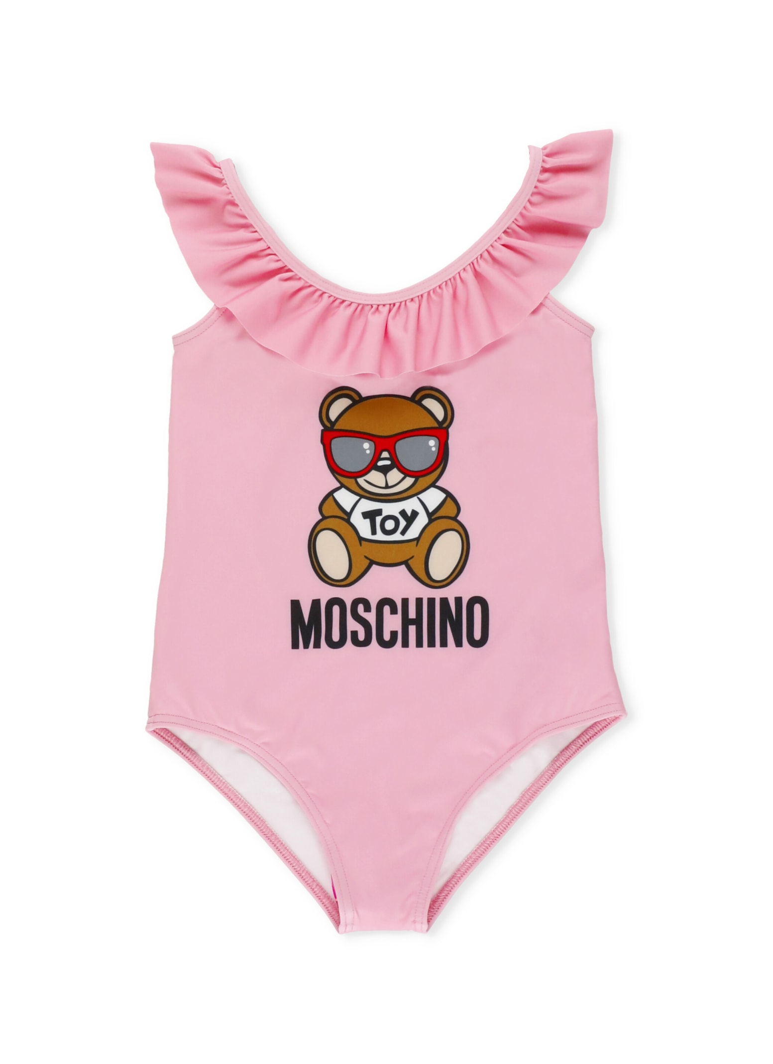 Moschino Baywatch Teddy Bear One Piece Swimsuit