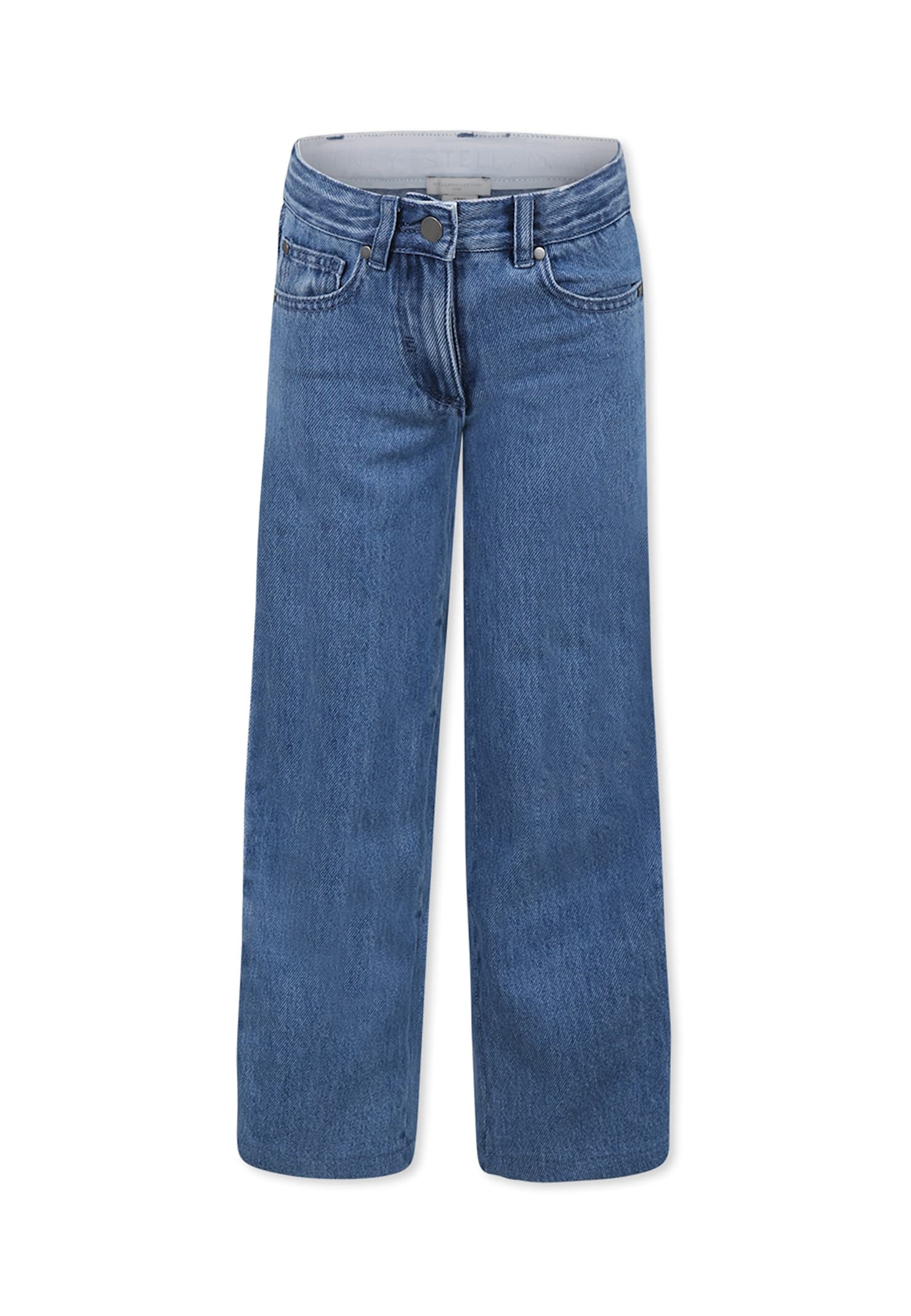 Stella Mccartney Belt-loop Jeans In Denim
