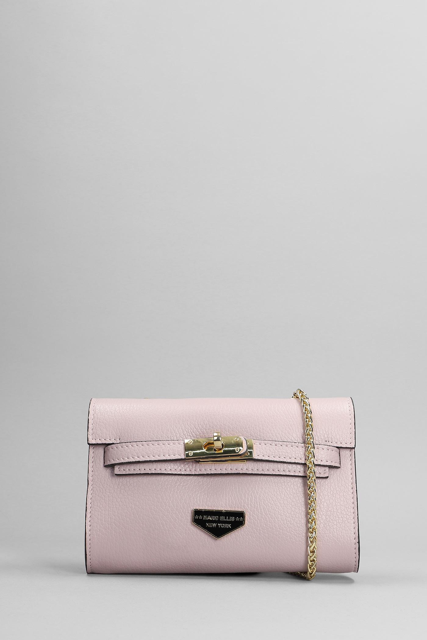Rosi Do Shoulder Bag In Rose-pink Leather