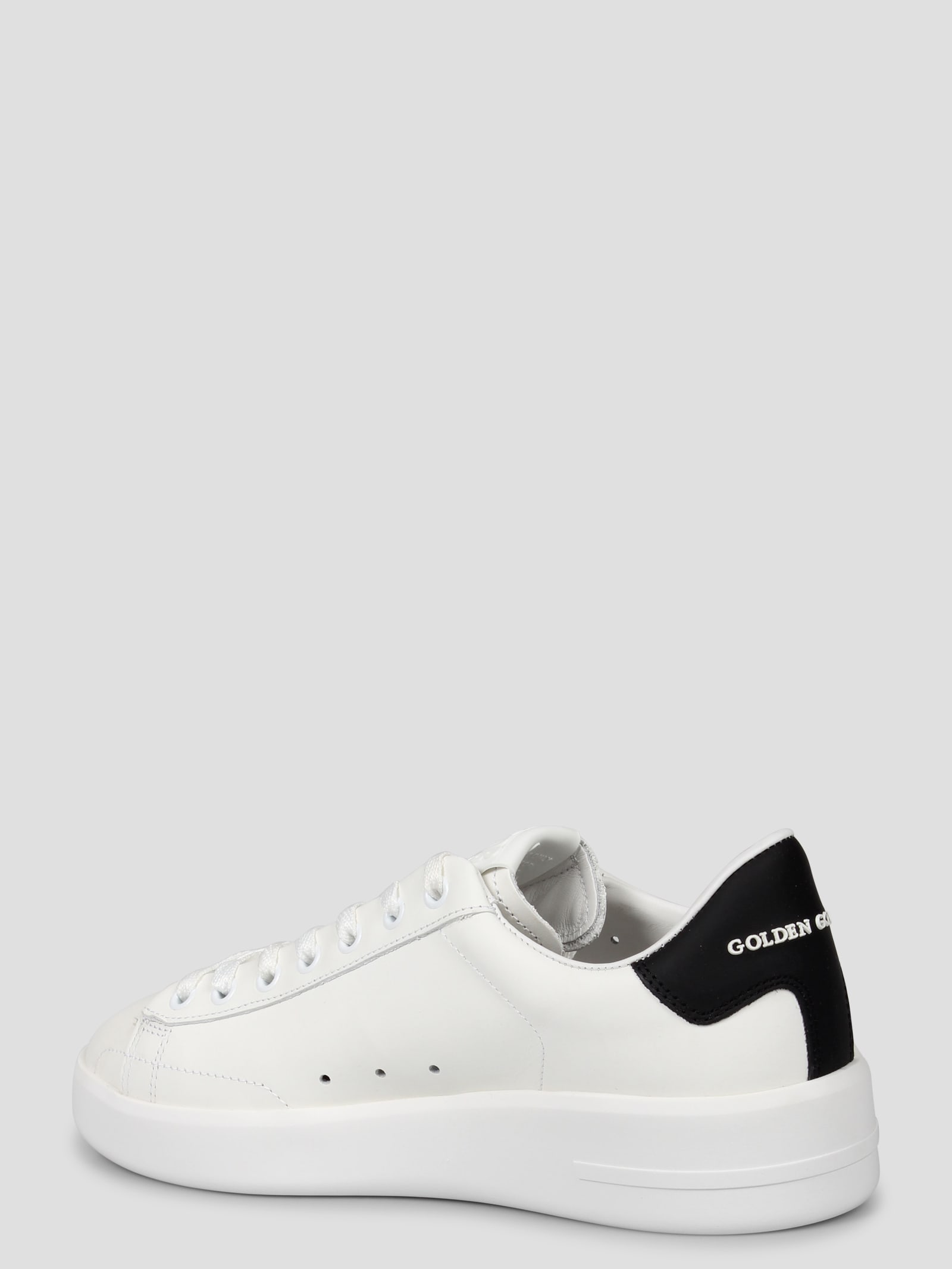 Shop Golden Goose Pure Star Sneakers In White