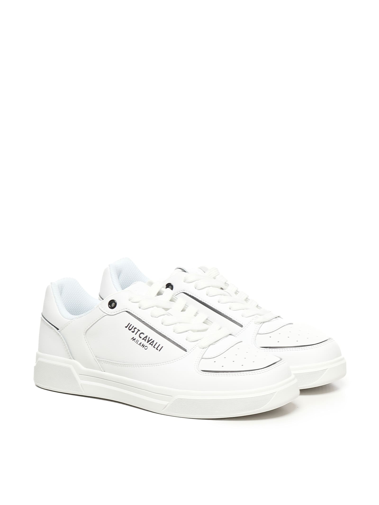 Just Cavalli Logo Printed Low-top Sneakers