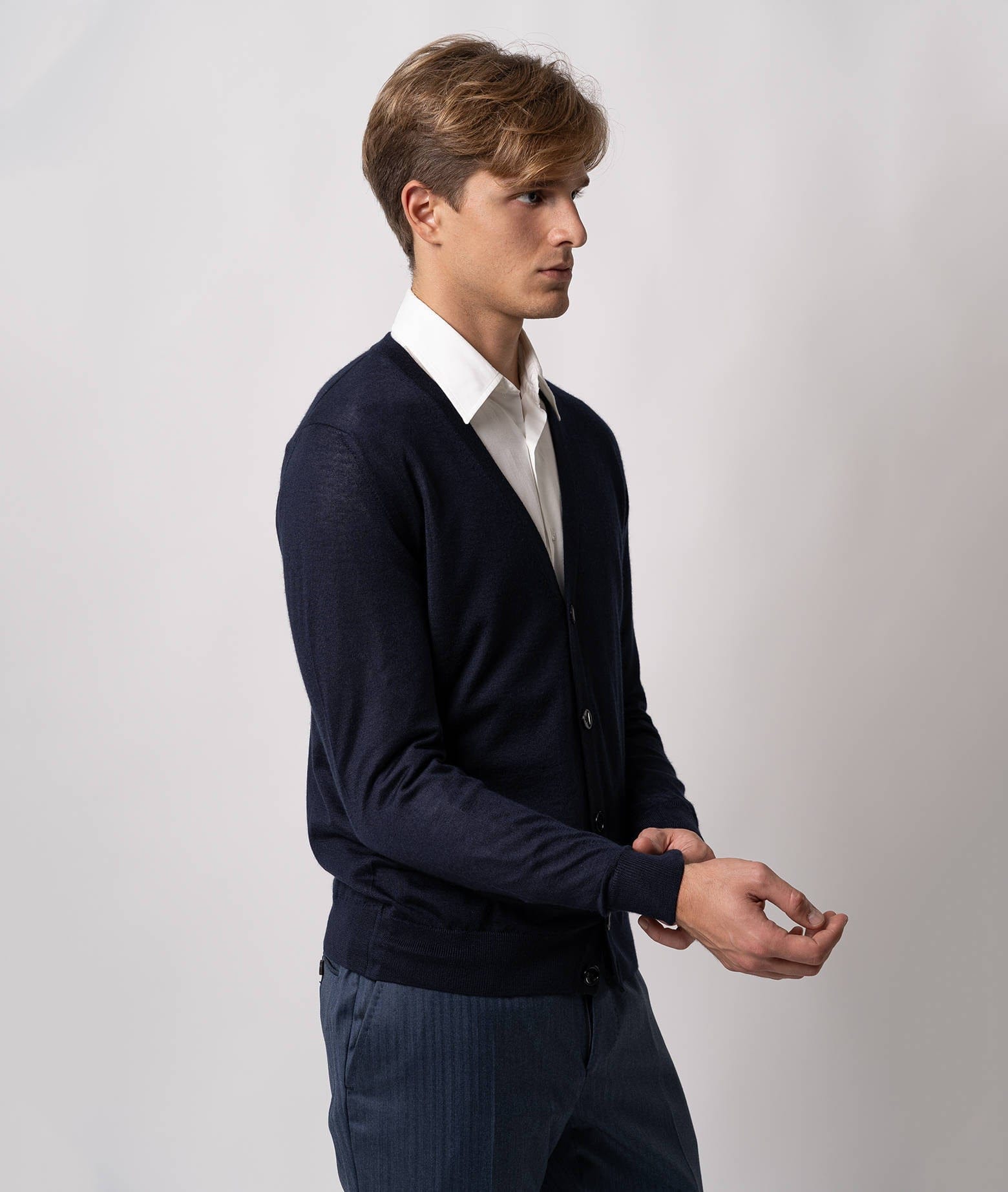 Larusmiani Cardigan Spirit 54 Cardigan In Blue