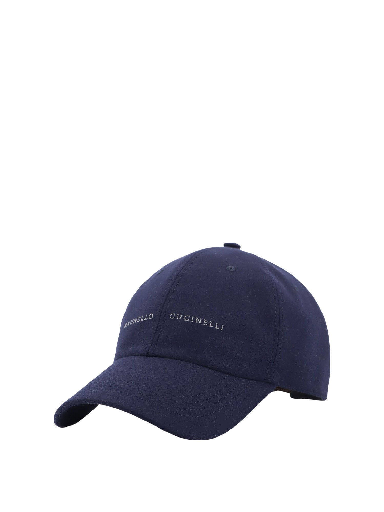 Shop Brunello Cucinelli Hat In Blu Grigio