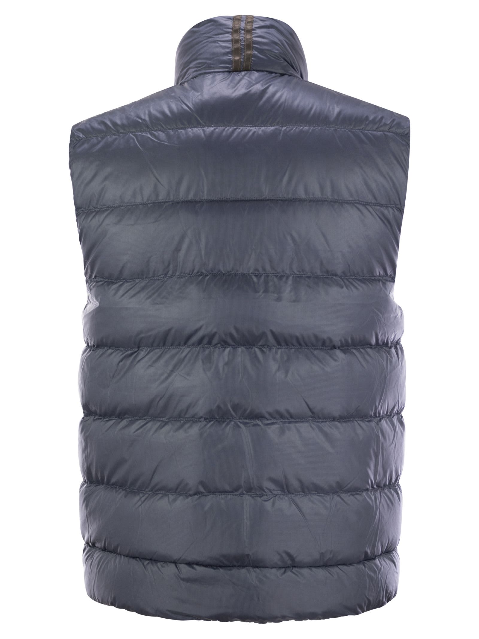 Shop Canada Goose Crofton - Sleeveless Down Jacket In Avio