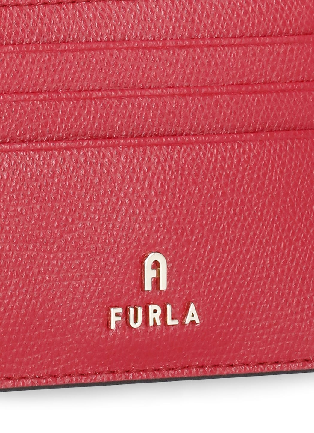 Shop Furla Camelia Holder Card In Red