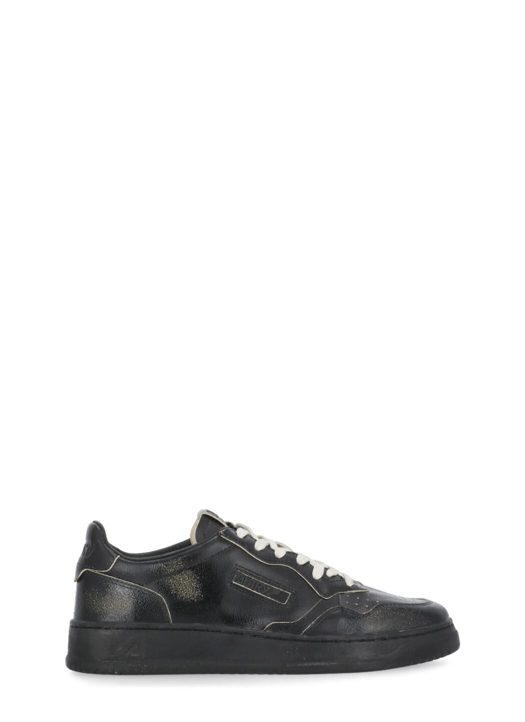 Shop Autry Vintage Sneakers In Black