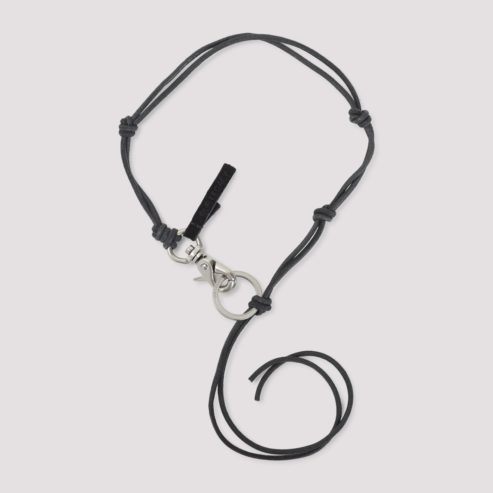 Our Legacy Udon Ladon Keys Holder In Black