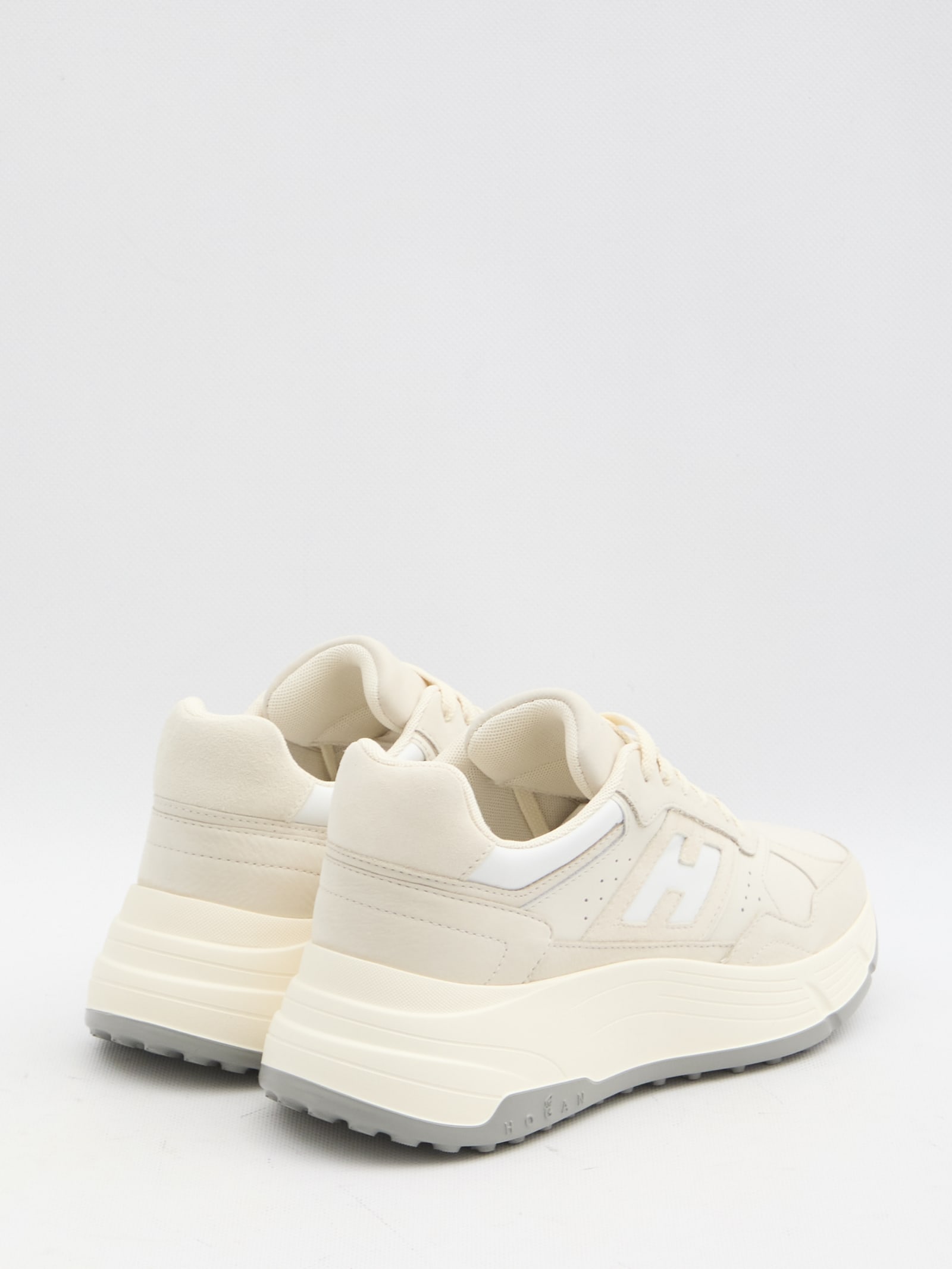 Shop Hogan H669 Sneakers In White